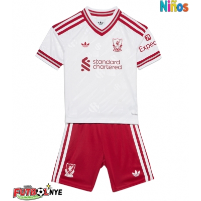 Camiseta Liverpool Alexis Mac Allister #10 Visitante Equipación para niños 2026-27 manga corta (+ pantalones cortos)